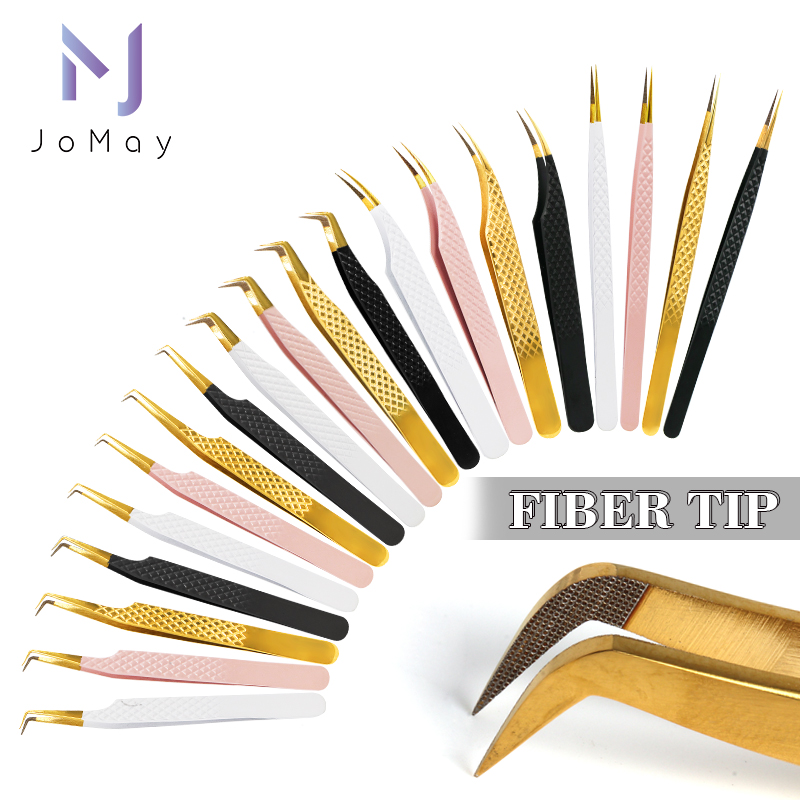 Nail Art One Piece - Pincettes à pointe de Fiber en