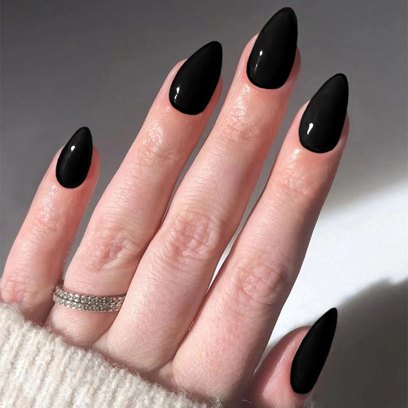 Nail Art Simple - 24 faux ongles de couleur unie,