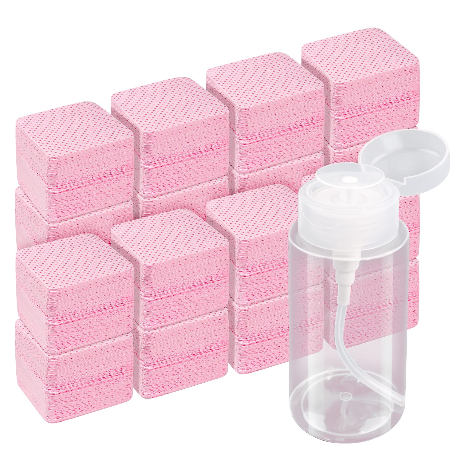 Nail Art Ideas - 20/600 pièces de lingettes à ongles