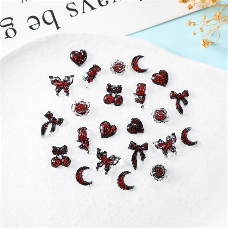 Breloques en résine pour Nail  - Nail Art Vampire avis et prix