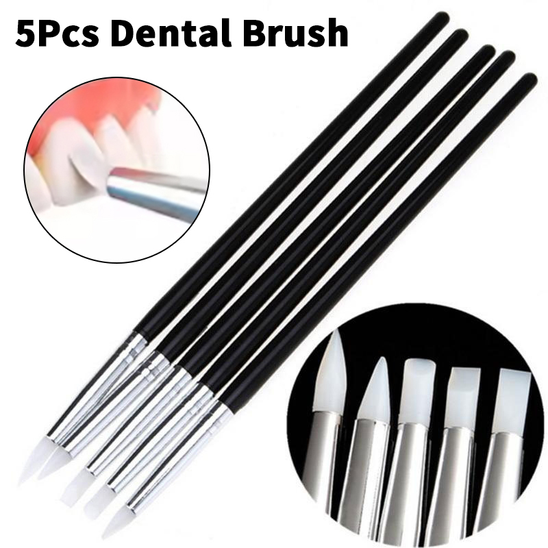 5 stylos pinceaux en silicone  - Nail Art Simple avis et prix
