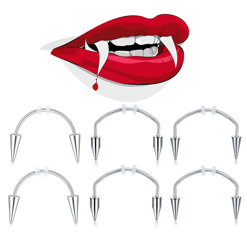 WKOUD-Piercing Dents De Tigre  - Nail Art Vampire avis et prix