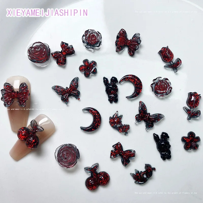 Breloques en résine pour Nail  - Nail Art Vampire avis et prix