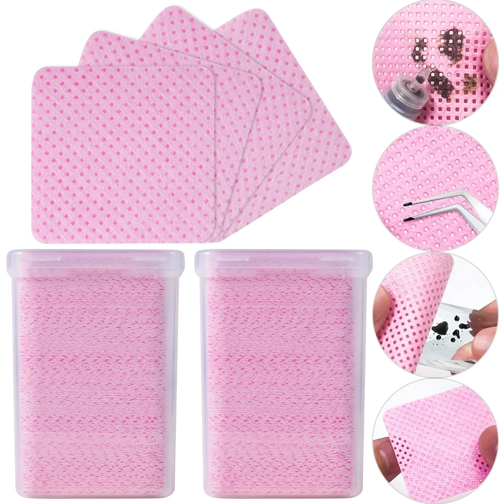 200 Lingettes Roses Anti-Peluc - Nail Art Ideas avis et prix