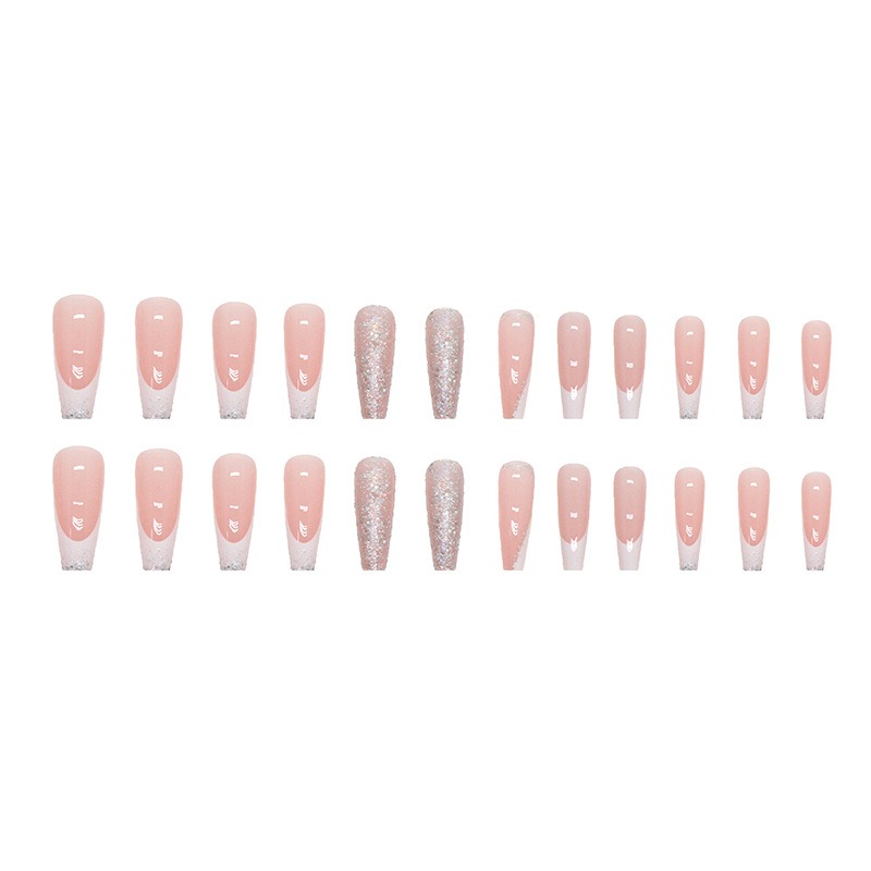 24 pièces/ensemble longs Balle - Nail Art Simple avis et prix