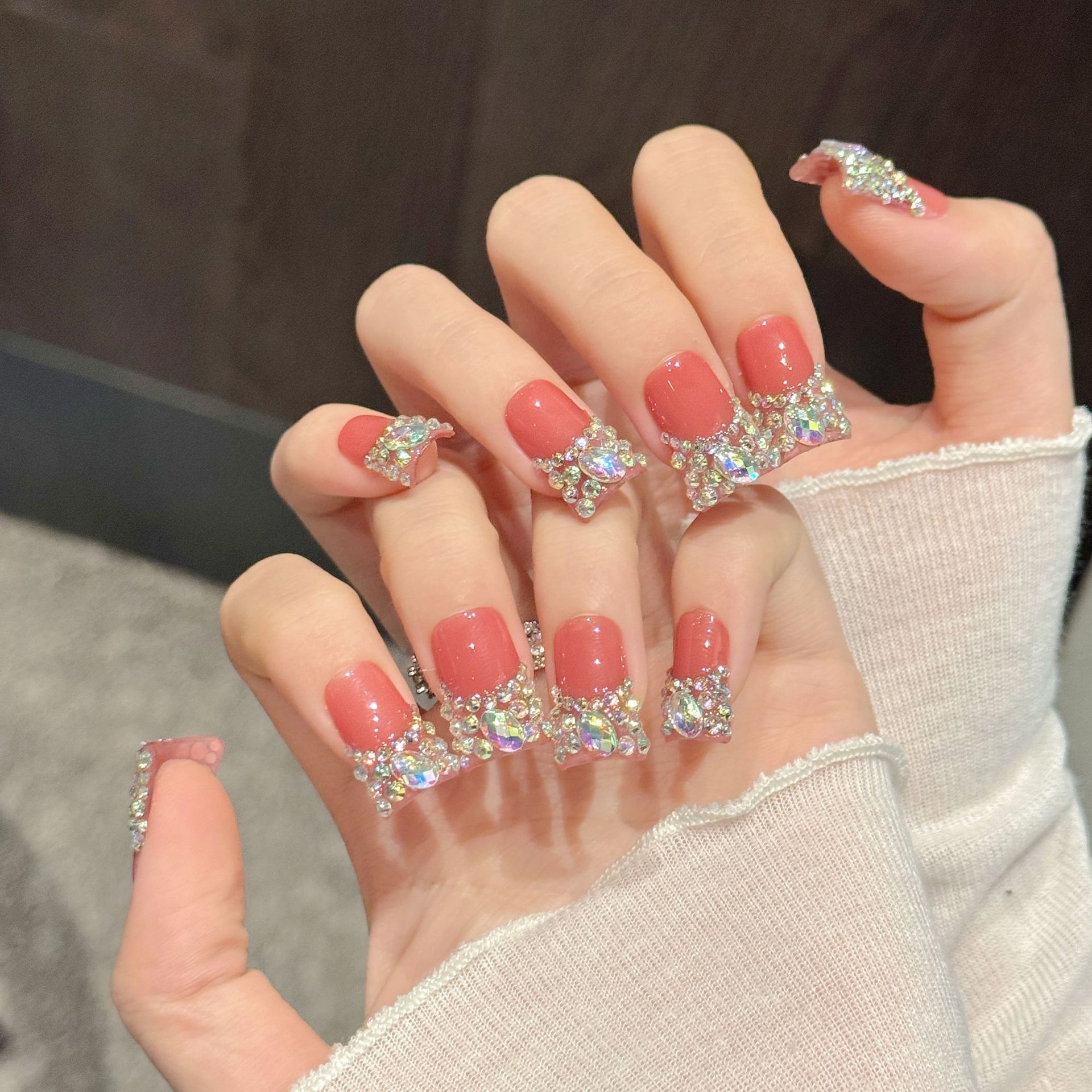10 pièces Flash diamant Style  - Nail Art Fake avis et prix