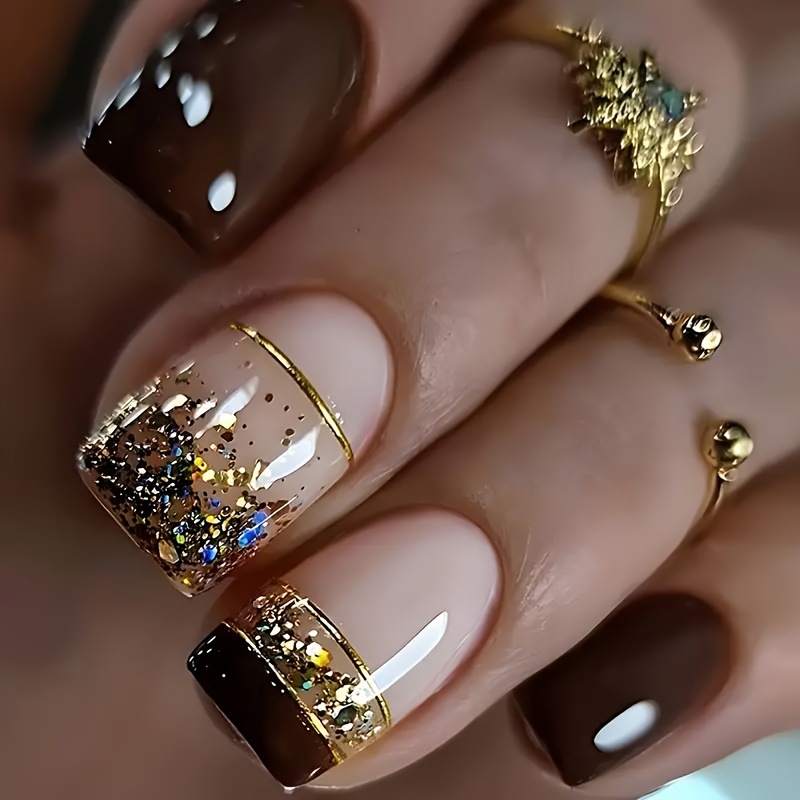Faux ongles carrés courts pour - Nail Art Fake avis et prix