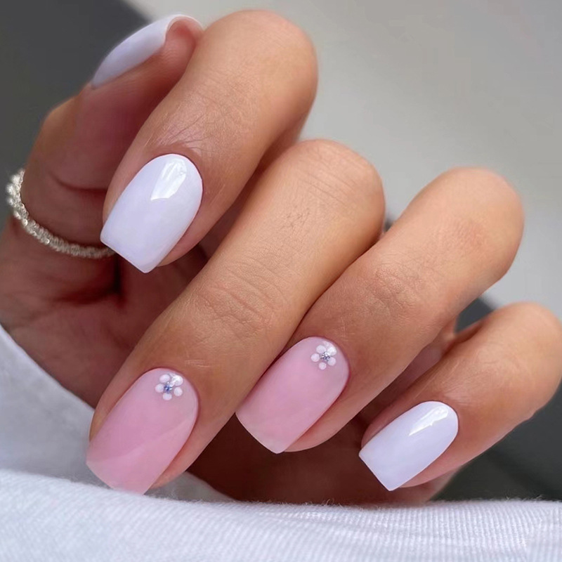 24 pièces couleur unie couvert - Nail Art Simple avis et prix