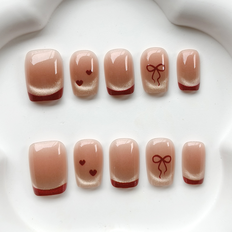 10 pièces de faux ongles à pre - Nail Art Eye Cat avis et prix
