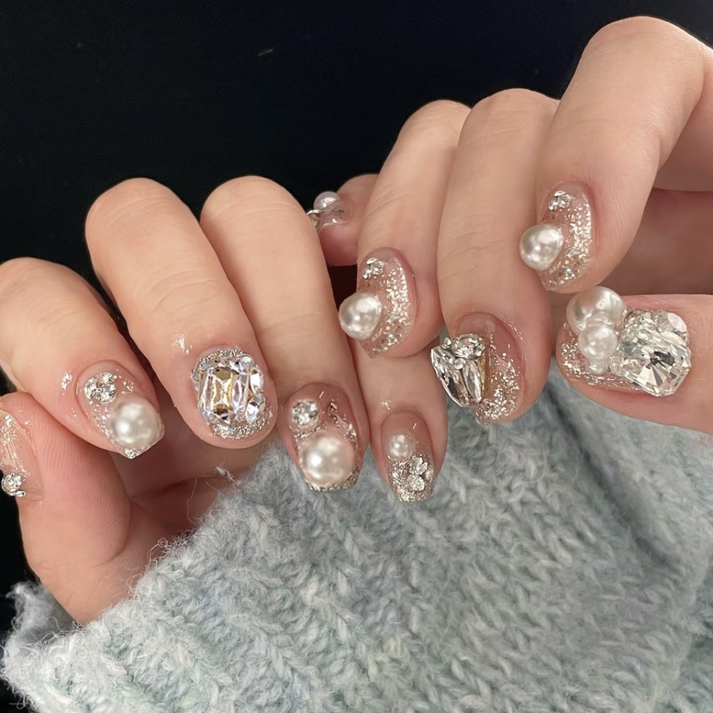 24 pièces d'ongles artificiels - Nail Art Simple avis et prix