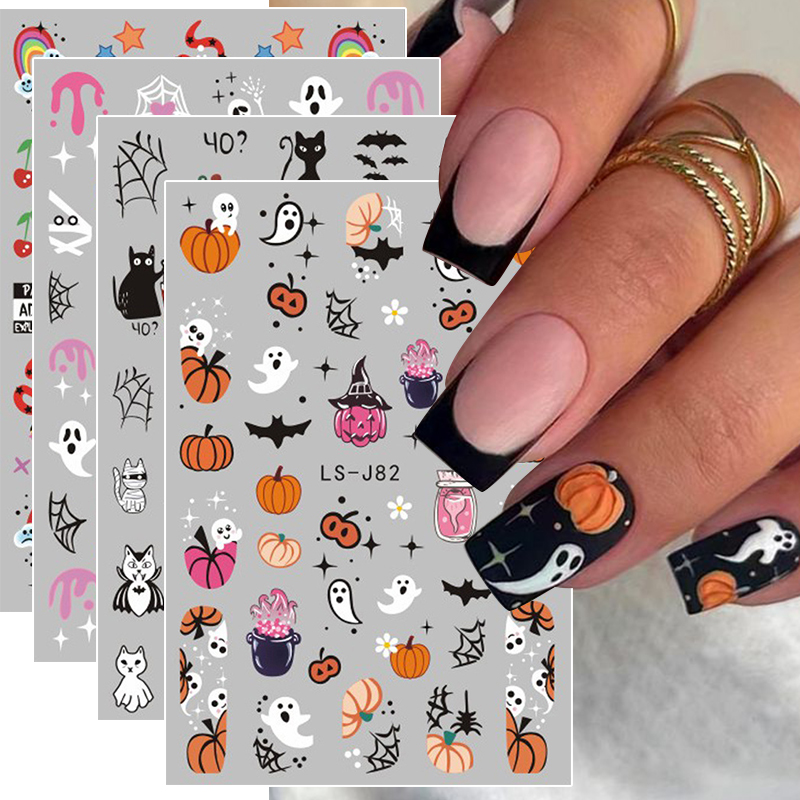 4 autocollants 3D gothiques po - Nail Art Vampire avis et prix