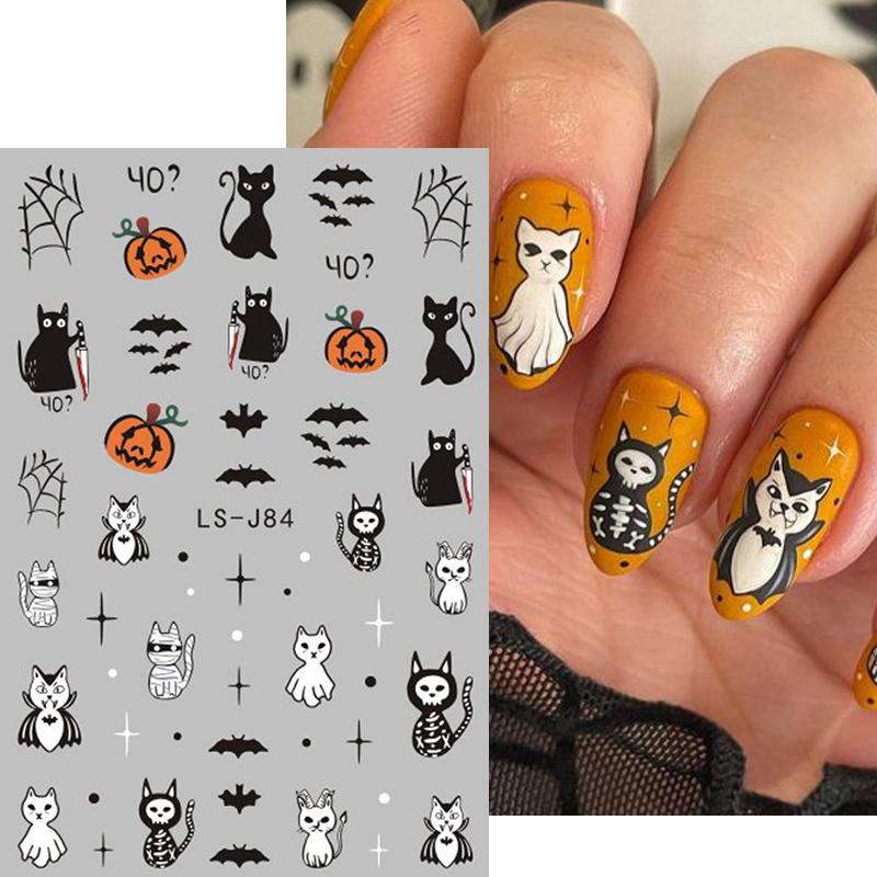 4 autocollants 3D gothiques po - Nail Art Vampire avis et prix