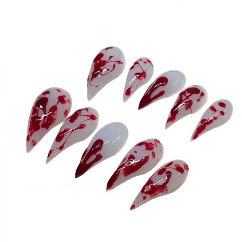 10 faux ongles stiletto faits  - Nail Art Vampire avis et prix