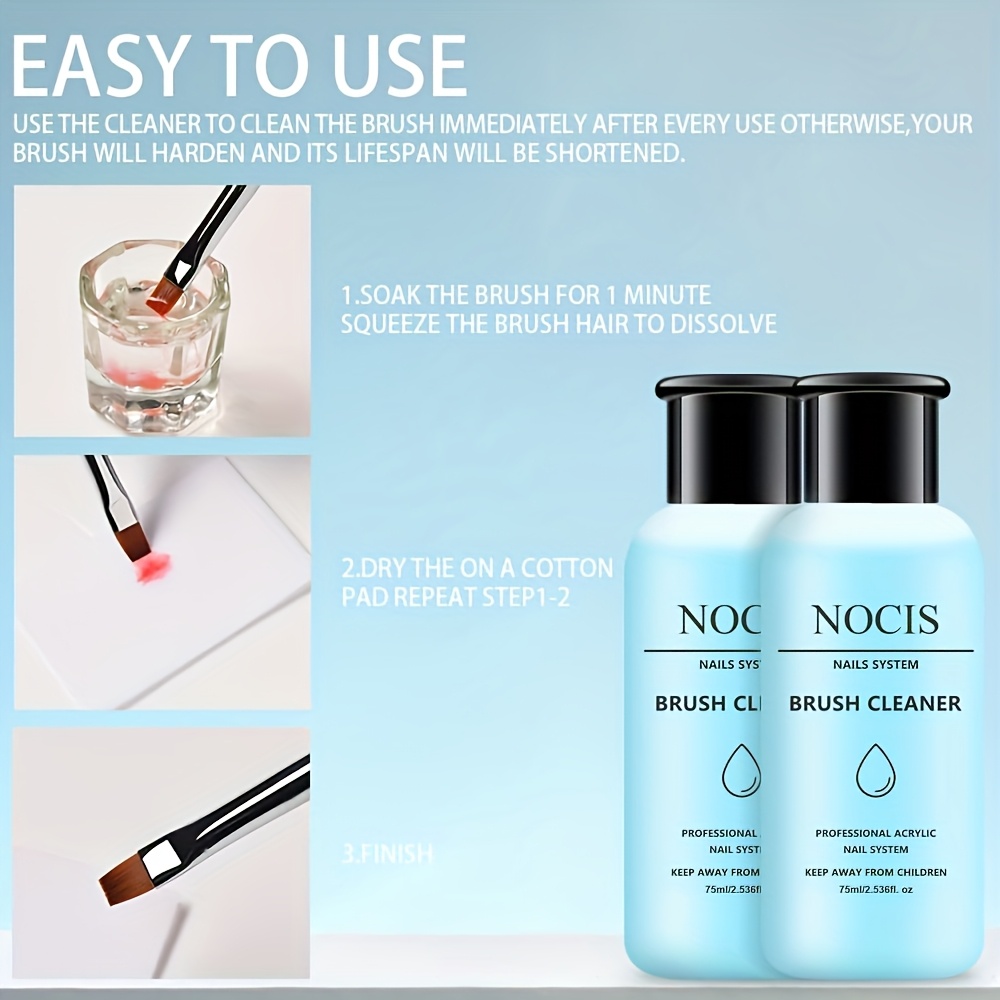 Nettoyant pour pinceaux à ongl - Nail Art Ideas avis et prix